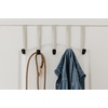 image:imageUmbra Schnook Steel Over the Door Hooks 5Hook Set BlackNickel  Rubber tips protect clothes no hardware needed holds 5 lbs each measures 18x8 inches bathroom or bedroom use5 Hook Pack of 6