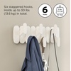 image:imageUmbra Tempo WallMount Coat Rack with 6 Hooks SandSand
