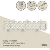 image:imageUmbra Tempo WallMount Coat Rack with 6 Hooks SandSand