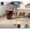 image:imageUmbra Trash Can Wood Lo Can Natural 25 gal 75 L Natural Wood Round Type No Lid Dust Boxnatural