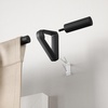 image:imageUmbra Trinity PinPoint NoDrill Curtain Rod 42120 Inch Black