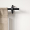 image:imageUmbra Trinity PinPoint NoDrill Curtain Rod 42120 Inch Black
