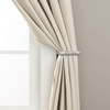 image:imageUmbra Twilight Single Curtain Rod Set  Wrap Around Design is Ideal for Blackout or Room Darkening Panels 4888 Nickel amp 242731782REM Basic Curtain Drapery Holdback for Window SilverNickelNickel