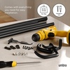 image:imageUmbra Twilight WrapAround Double Curtain Rod Ideal for Blackout or Room Darkening Panels 28 to 48 NickelBlack
