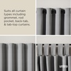 image:imageUmbra Twilight WrapAround Double Curtain Rod Ideal for Blackout or Room Darkening Panels 28 to 48 NickelBlack