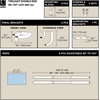 image:imageUmbra Twilight WrapAround Double Curtain Rod Ideal for Blackout or Room Darkening Panels 28 to 48 NickelGold