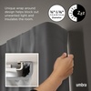 image:imageUmbra Twilight WrapAround Double Curtain Rod Ideal for Blackout or Room Darkening Panels 28 to 48 NickelNickel