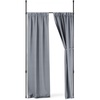 image:imageUmbra Anywhere Expandable Curtain Rod and Room Divider Matte Black  Floortoceiling tension mounting no drilling no permanent installationBlack