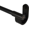 image:imageUmbra Bellwood Curtain Rod Adjustable 42 to 120 Inches WhiteNatural  Steel and wood construction supports up to 22 lbs includes mounting hardware fits wide range of windowsBlack