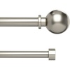 image:imageUmbra Bolas Curtain Rod for Windows Adjustable 36 to 72 NickelNickel
