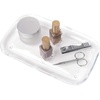 image:imageUmbra Droplet Tray Jewelry DisplayHolder Bathroom AccessoryAmenity Holder  Clear Acrylic Looks Like Glass98 x 59 x 08