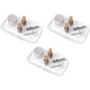 image:imageUmbra Droplet Tray Jewelry DisplayHolder Bathroom AccessoryAmenity Holder  Clear Acrylic Looks Like Glass98 x 59 x 08 Pack of 3