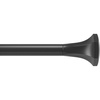 image:imageUmbra Sita Curtain Rod for Window Adjustable 72 to 144 Black  Durable metal construction sturdy curtain support everyday use72144 inch