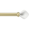 image:imageUmbra Tula Modern 1Inch Curtain Rod Includes 2 Matching Finials Brackets amp Hardware 42 to 120Inch 120 Gold