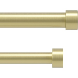 image:imageUmbra Cappa Double Curtain Rod Expandable 120 to 180 Inches Gold