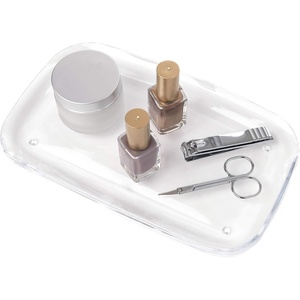 image:imageUmbra Droplet Tray Jewelry DisplayHolder Bathroom AccessoryAmenity Holder  Clear Acrylic Looks Like Glass98 x 59 x 08