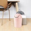 image:imageUmbra 125 Gallon Mini Waste Can with Removable SwingTop Lid  Small Garbage Bin for Kitchen Bathroom Bedroom Office  Compact Trash Can Fit Under Tables amp Counters  Dark BluePink