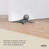 image:imageUmbra Buddy Door Stop HeavyDuty and Flexible SoftTouch Finish Protects Your Floors Grey 2Pack6 Pack