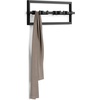 image:imageUmbra Cubiko Wall Hooks Adjustable Steel Coat Rack 5 Hook Black  Non snag design holds 5 lbs organizes accessories and jacketsBlack