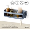 image:imageUmbra Flex Adhesive Shower Shelf for Bathroom Slate Blue
