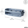 image:imageUmbra Flex Adhesive Shower Shelf for Bathroom Slate Blue