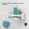 image:imageUmbra Flex Gel Lock Corner Shower Bin