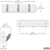 image:imageUmbra Flip Coat Rack Wall Mount Retractable Hooks 3Hook WhiteNickel  Real wood and steel build folds flat when not in use holds coats bags and scarves easy install