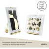 image:imageUmbra Flute 4x6 Inch Picture Frame BlackBrass