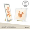 image:imageUmbra Flute 4x6 Inch Picture Frame BlackBrass