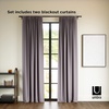 image:imageUmbra Twilight Blackout Panel 95 Set of 2 CharcoalCharcoal