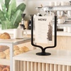 image:imageUmbra Wishbone Tabletop Picture Frame Pedestal Black