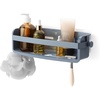 image:imageUmbra Flex Adhesive Shower Shelf for Bathroom Slate Blue