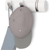 image:imageUmbra Flip Coat Rack Wall Mount Retractable Hooks 3Hook WhiteNickel  Real wood and steel build folds flat when not in use holds coats bags and scarves easy install