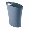 image:imageUmbra Trash Can Skinny Can Slate Blue 75L Oval No Lid