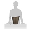 image:imageumbra Slim Trash Can Oval Lid Free Pail Trash Can Dust Boxcharcoal