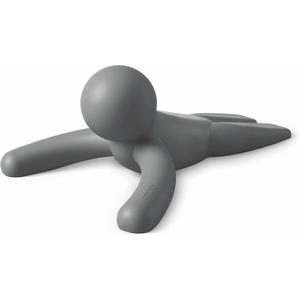 image:imageUmbra Buddy Door Stop HeavyDuty and Flexible SoftTouch Finish Protects Your Floors Grey 2Pack6 Pack