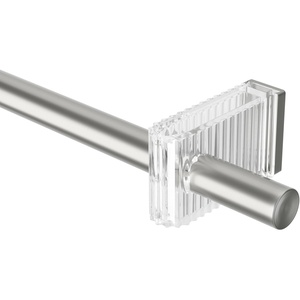 image:imageUmbra Flute Curtain Rod Adjustable 42 to 120 Inches NickelNickel