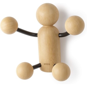image:imageUmbra Woody Wall HookBlackNaturalBlackNatural