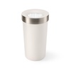 image:imageUmbra Vento Kitchen Trash Can Open Top 165 Gallon Garbage Can Grey  Durable construction compatible with drawstring bags residential or commercial use wipe clean maintenanceSandNickel