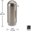 image:imageUmbra Penguin 12 oz 355ml Soap Pump Kitchen Soap Dispenser Also Works with Hand Sanitizer NickelNickel
