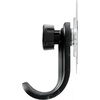 image:imageUmbra Nami Adhesive Hooks No Drill Wall Hooks Set of 3 Ocean Blue  Rustproof construction holds 2 lbs nondamaging on tiles bathroom accessory storage plasticOcean Black