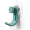 image:imageUmbra Nami Adhesive Hooks No Drill Wall Hooks Set of 3 Ocean Blue  Rustproof construction holds 2 lbs nondamaging on tiles bathroom accessory storage plasticOcean Blue
