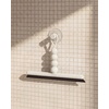 image:imageUmbra Nami Shower Squeegee with Adhesive Hook No Drill Ocean Blue  Streakfree silicone blade clears glass doors and mirrors rustproof damagefree mounting ABS plasticOcean Sand