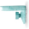 image:imageUmbra Nami Soap Dish Adhesive Bathroom Soap Holder No Drill Ocean Blue  Drainage holes prevent pooling fits tiles drywall concrete rust proof plasticOcean Blue