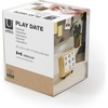image:imageUmbra Play Date Perpetual Calendar Wooden 3D Puzzle for Desktop Natural  Sturdy construction no batteries required interactive date display compact office size ash wood frame