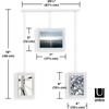 image:imageUmbra Exhibit Picture Frames Set Of 3White