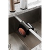 image:imageUmbra Saddle Sink Caddy  Flexible Rubber Organizer and Dish Sponge Holder for Kitchen Sink BlackBlack