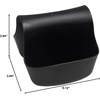 image:imageUmbra Saddle Sink Caddy  Flexible Rubber Organizer and Dish Sponge Holder for Kitchen Sink BlackBlack