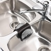 image:imageUmbra Saddle Sink Caddy  Flexible Rubber Organizer and Dish Sponge Holder for Kitchen Sink BlackBlack