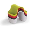 image:imageUmbra Saddle Sink Caddy  Flexible Rubber Organizer and Dish Sponge Holder for Kitchen Sink BlackRed
